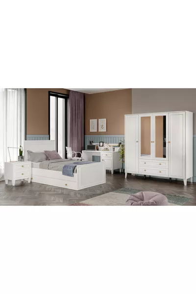 MADRID MIRRORED MULTI-FUNCTIONAL YOUTH ROOM (%MDF)