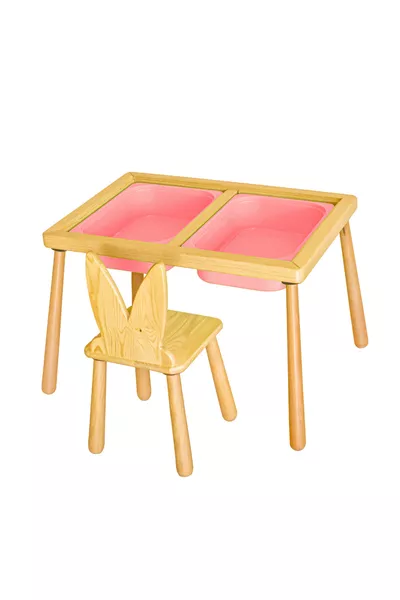 Table de jeu sensorielle + 1 chaise
