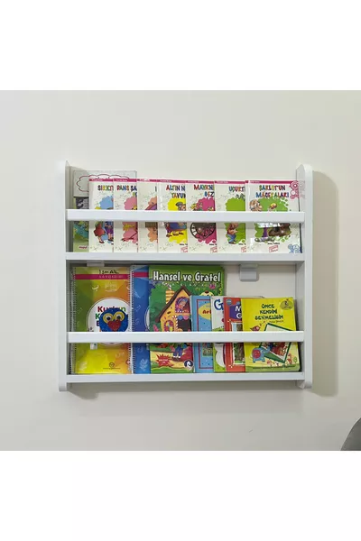 Carmen 2-Shelf Bookcase - Montessori Bookcase – Children's Room Bookcase