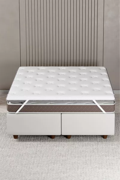 Протектор за матрак, Serap Comfort Premium с капитонаж, пълен ортопедичен, с възможност за избор на размер