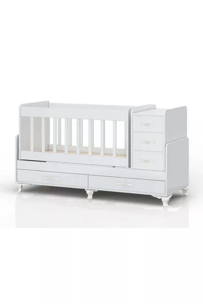Mit Schlafset, Bett, MDF-Gitter, neben der Mutter, mit Schubladen, wachsend, als Bett nutzbar, Schaukel-Kinderbett