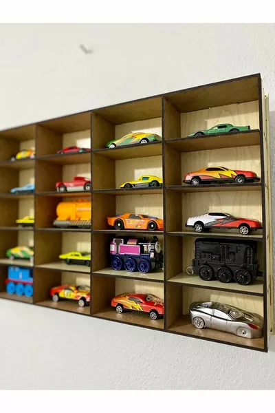 Children's Room Car Shelf Vehicle Montessori