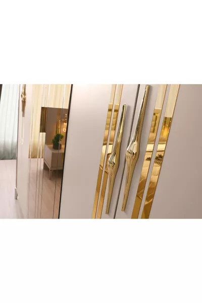 Ensemble de chambre à coucher MDF Safir