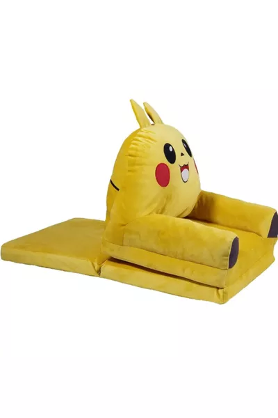 Foldable Baby-Child Seat Chair Portable Bed Pikchu/yellow