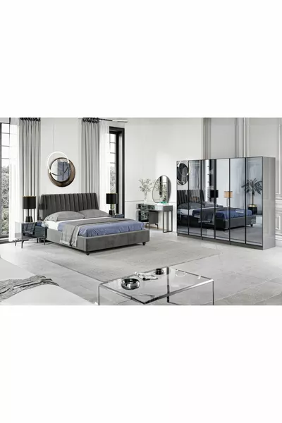 Roof 6-Door Bedroom Set