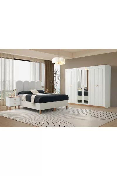 Andes % MDF Yatak Odası Takımı % MDF | Ücretsiz Teslimat ve Kurulum