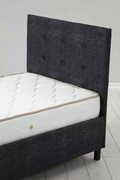 Hira Fixed Base+headboard+bed Anthracite