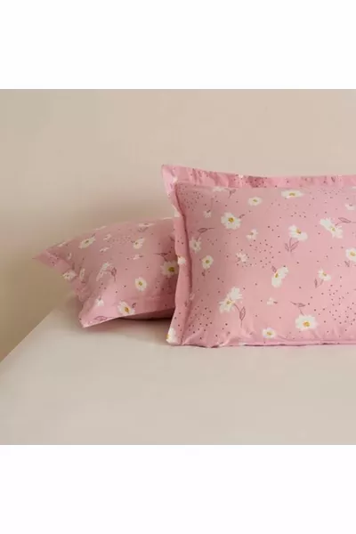 lvn 2'li Yastık Kılıfı Pembe  