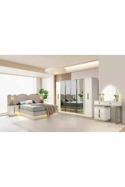 Milaan MDF Slaapkamer Set