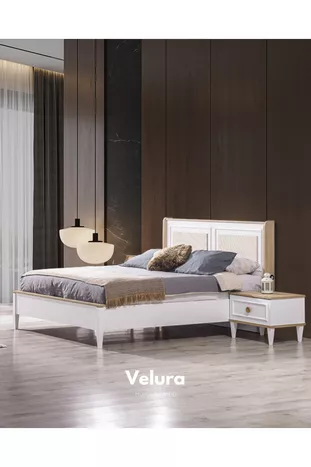 Legna Yatak Odası Takımı ( Kapaklı Köşe Dolap + Şifonyer + Komodin + Karyola)