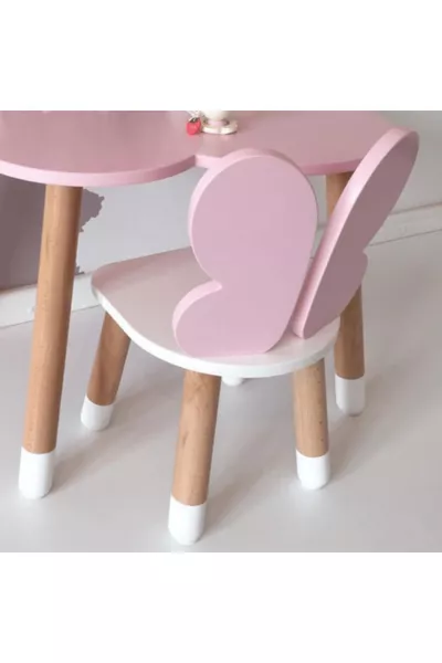 Butterfly Chair, Children's Room Montessori Chair, Activity Table