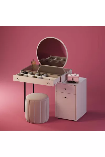Dior Mirrored Makeup Table - Beige cm