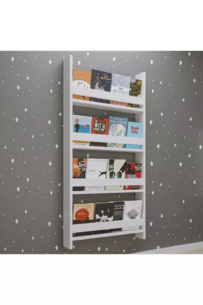 Artemis - Montessori Children's Room Bookshelf 4-Shelf Montessori Bookshelf