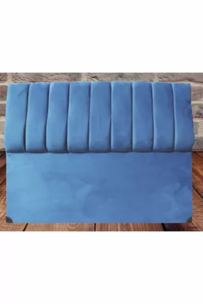 Testa Alc Sante Tay Piuma Blu Segmentata cm Testa Fatta a Mano
