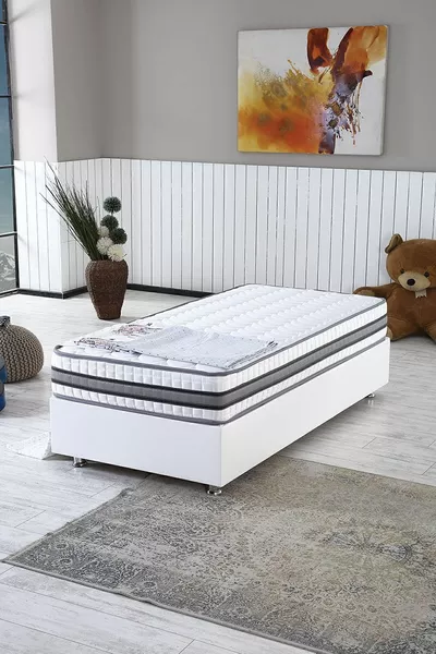 Matelas à ressorts orthopédique complet Nano, disponible en plusieurs tailles, utilisation double face (cm)