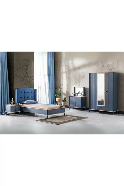 Set Camera da Letto per Ragazzi Puffi Blu