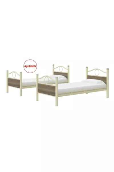 Wooden and Metal Bunk Bed for Kids and Teen Room *