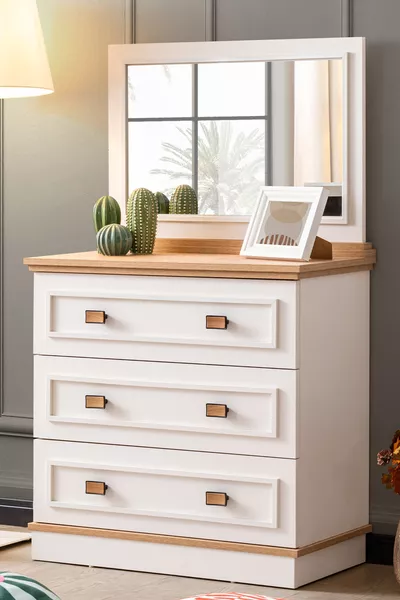 Dresser, Zenit Mirror Drawer Dresser