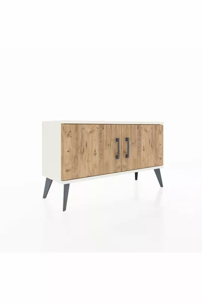 Arges Dresser 2 Shelves 2 Doors Moonstone-Pine