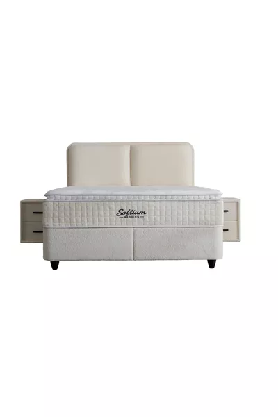 UNIQUE BED BASE HEADBOARD SET