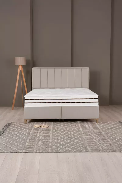 Comfort Luxury Sleepy Bed Base, Headboard and Pocket Spring Mattress Set