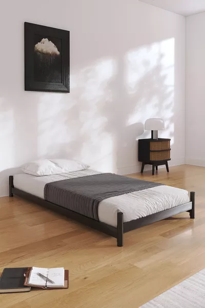 Arya Junior Bed Compatible Black | Bunk Bed with Junior Bed - Floor Bed