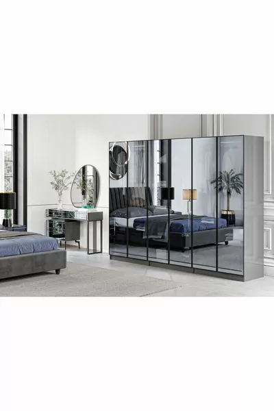 Roof 6-Door Bedroom Set