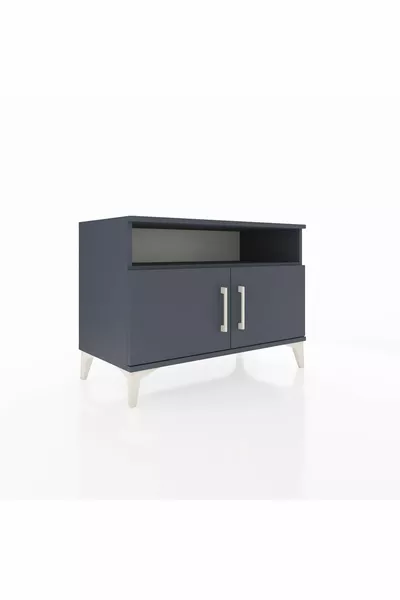 Hyperion Dressoir 2 Planken 2 Deuren Antraciet-Antraciet