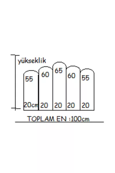 TÊTE DE LIT - SIMPLE CM - 5 PANNEAUX