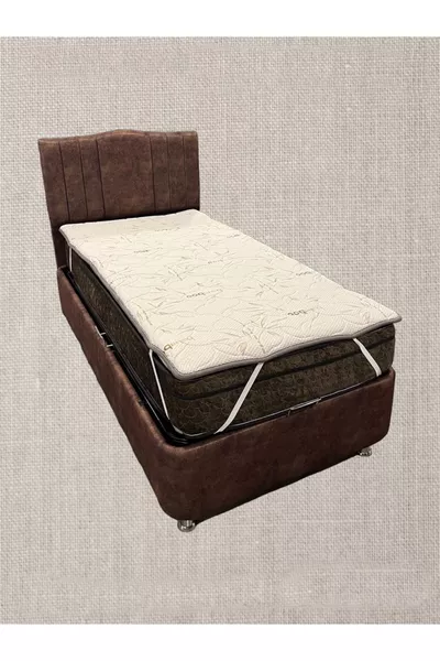 Matelas Pad en Bambou Orthopédique Complet, Surmatelas, Matelas Pliable