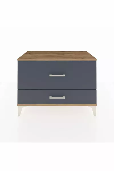 Hyperion Dresser 2-Drawer Pine-Anthracite