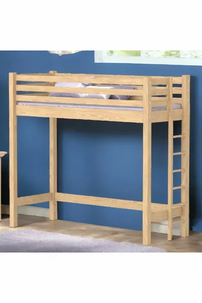 Lit superposé avec espace de travail Atlantis Lit superposé en bois