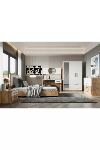ZITA YOUTH BEDROOM SET, 3 DOOR