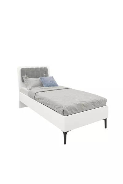 غرفة نوم شبابية تريو وايت XL (٪MDF)