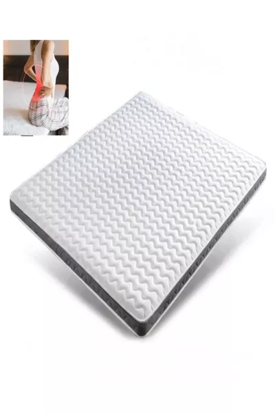 Protecteur de matelas Visco, surmatelas & matelas avec élastique pour lit de camping 5 cm