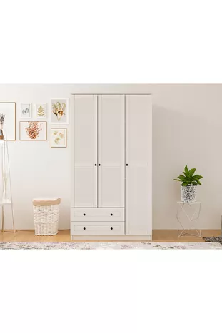 Armoire Diva Country 3 portes 2 tiroirs