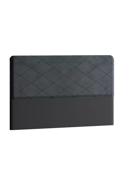 Headboard Cover, Mimosa Bed Headboard Cover Anthracite
