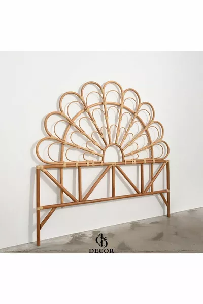 Rattan Yatak Başlığı Papatya