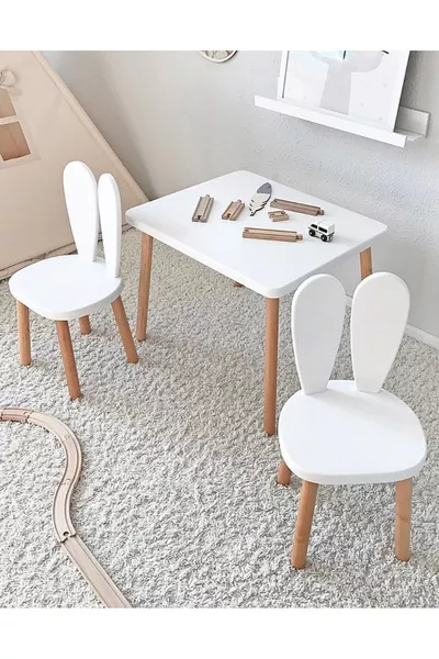 Table et chaise d'activités Montessori pour enfants, jeu et travail