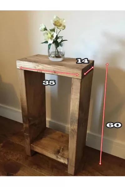 Furniture - Home & Kitchen Handmade Wooden Decorative Coffee Table