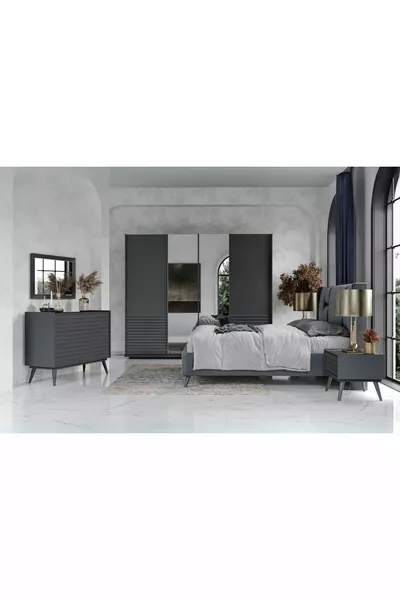 Cotta Grey Yatak Odası Takımı