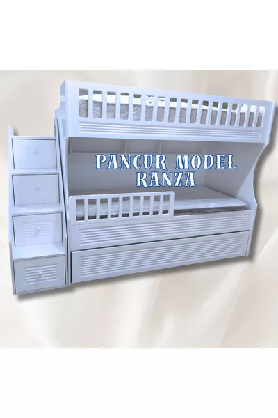 Pancur Model Children's Bunk Bed