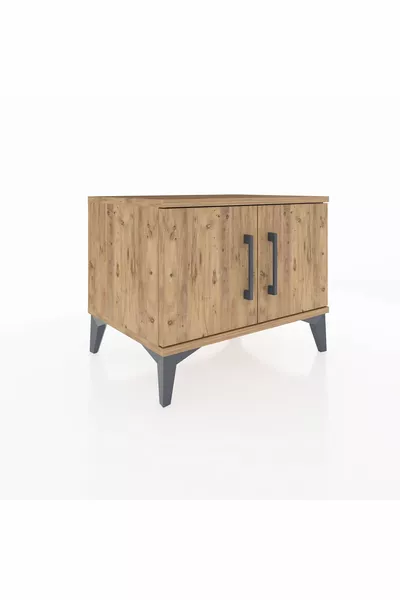 Hyperion Commode Enkel Plank 2 Deuren Dennen-Dennen