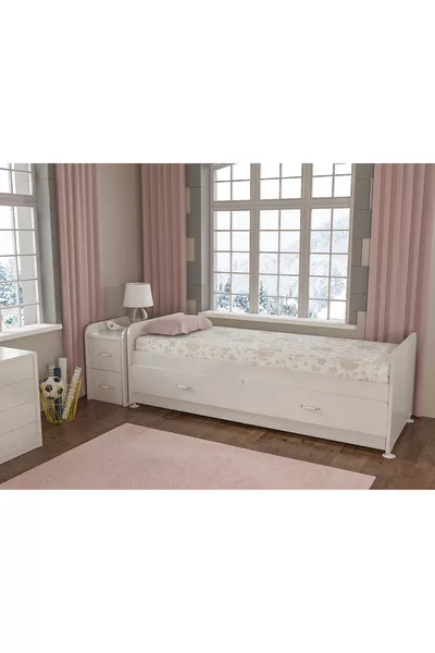 SW A WACHSENDE BABYZIMMERGARNITUR WEISS