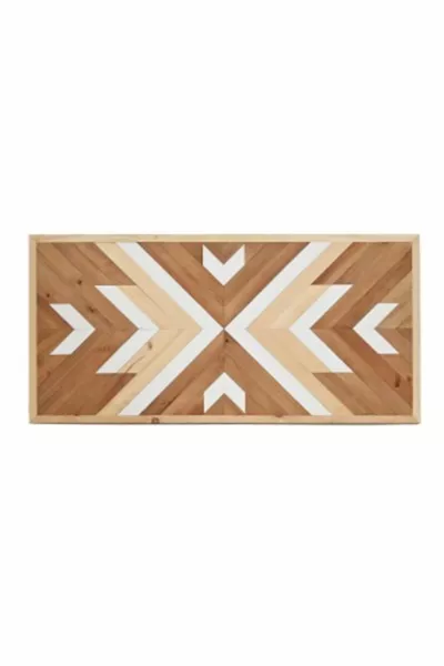 Tête de lit/plate-forme double en bois Po fait main