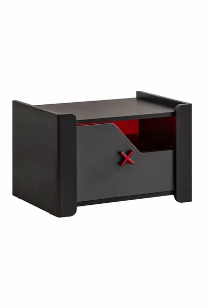 Table de chevet, table de chevet Gamer avec un tiroir