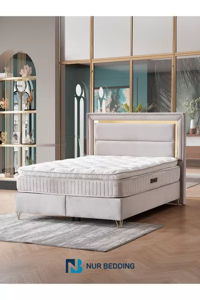 Deep Blue Base Bed Set