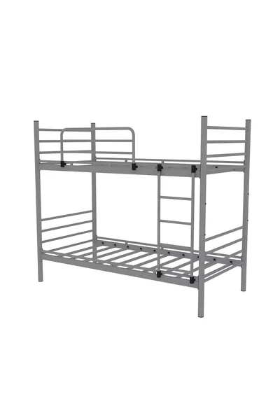 Damla Classic () Weißes Hochbett und Einzelbett