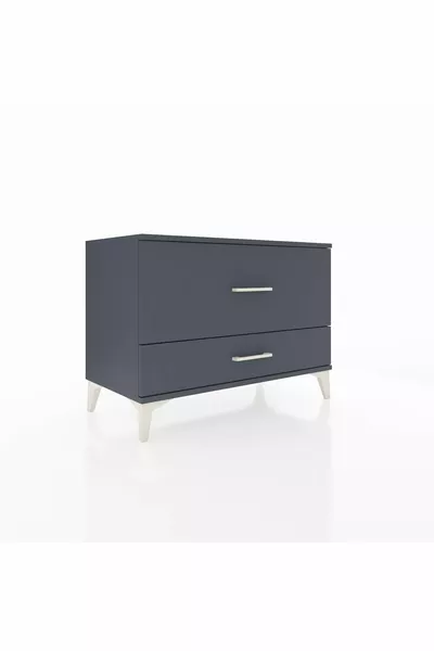 Hyperion Dressoir met 2 Lade Antraciet-Antraciet