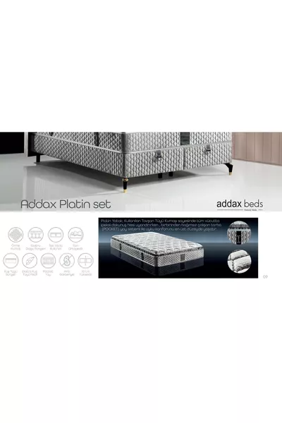 Platinum Set Double Size  Cm